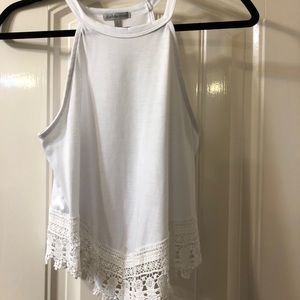 White Charlotte Russe top
